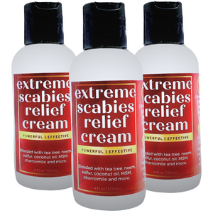 Extreme Scabies Relief Cream (4 Fl Oz) 3 Pack