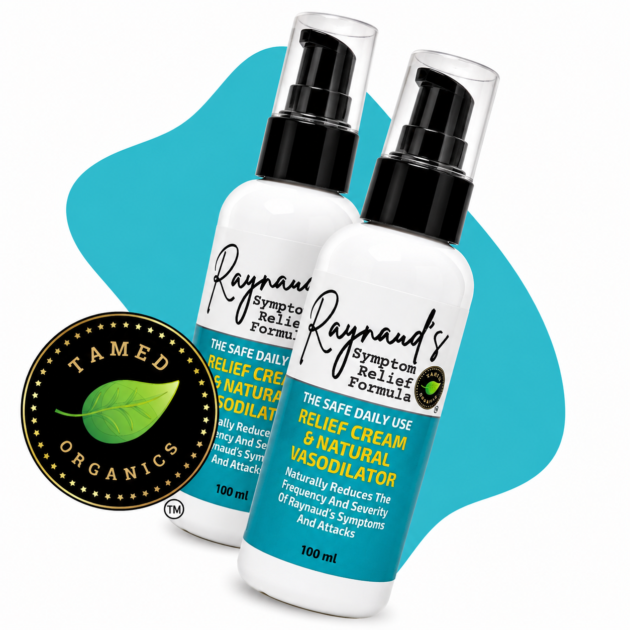 Raynaud's Symptom Relief Cream 2-Bottle Pack