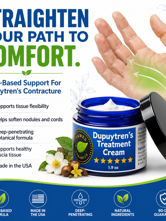 DUPUYTREN'S CONTRACTURE ALL-NATURAL TREATMENT CREAM (Walmart)