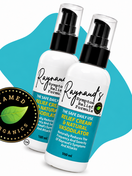 Raynaud's Symptom Relief Cream 2-Bottle Pack