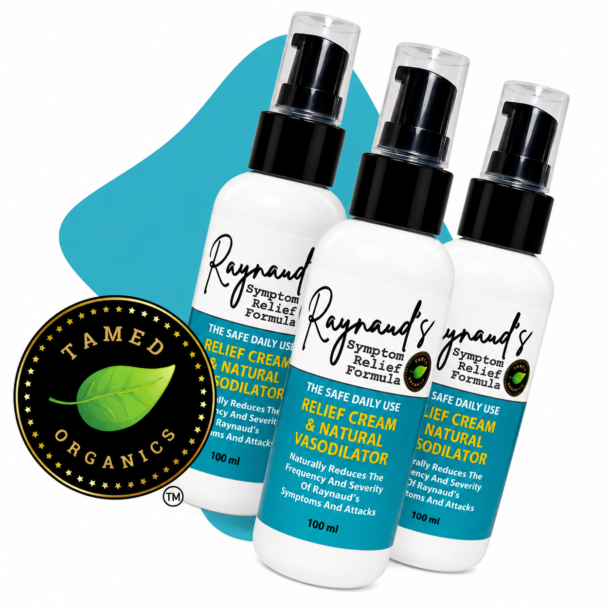 Raynaud's Symptom Relief Cream 3-Bottle Pack
