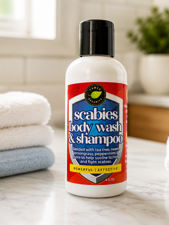All-Natural Scabies Body Wash and Shampoo