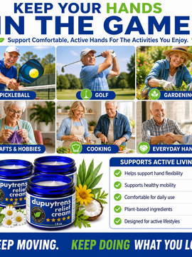 Dupuytren's Contracture Natural Treatment Cream