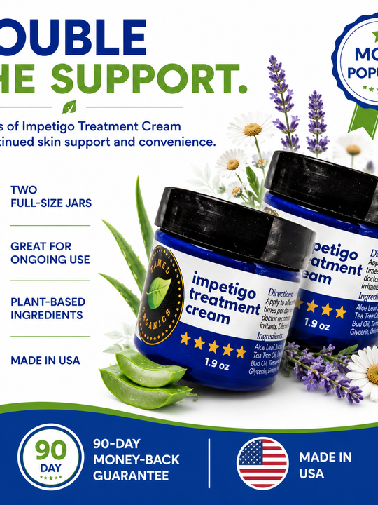 Impetigo Natural Relief Cream | 2 Pack