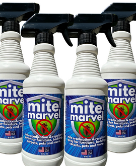 Mite Marvel Mite Killer Spray | Pack of 4 -16 oz Bottles