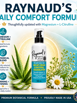 Raynaud's Symptom Relief Cream – Natural Topical Formula