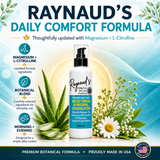 Tamed Organics Raynaud’s Daily Comfort Formula features magnesium, L-Citrulline, and botanical ingredients for everyday hand and foot comfort.