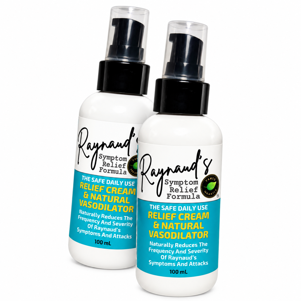Raynaud's Symptom Relief Cream 2-Bottle Pack