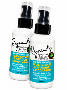 Raynaud's Symptom Relief Cream 2-Bottle Pack