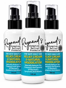 Raynaud's Symptom Relief Cream 3-Bottle Pack