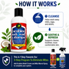 Mite Marvel Anti-Mite and Anti-Itch Soothing Body Wash for Demodex Mites, Human Mites, Seborrheic Dermatitis, and Extreme Itching