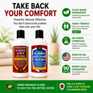 Scabies Treatment Kit with Scabies Relief Cream and Body Wash Shampoo for itching relief and mite support.