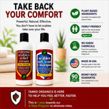 Scabies Treatment Kit with Scabies Relief Cream and Body Wash Shampoo for itching relief and mite support.