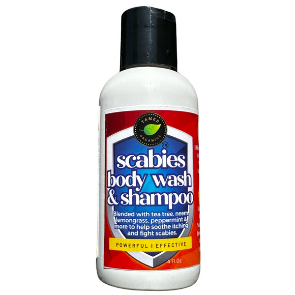 All-Natural Scabies Body Wash and Shampoo