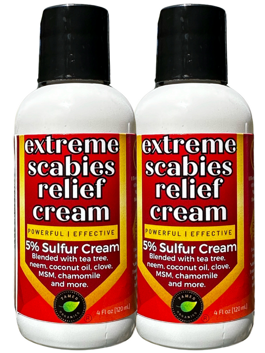 Extreme Scabies Relief Cream (4 Fl Oz) 2 Pack