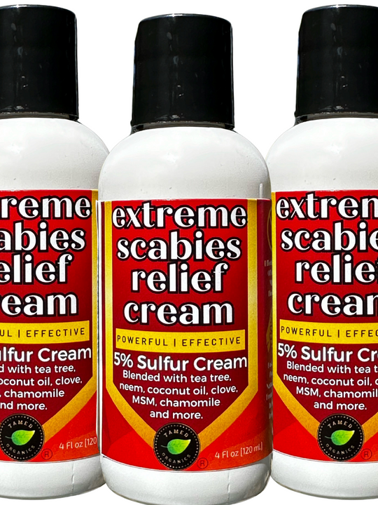Extreme Scabies Relief Cream (4 Fl Oz) 3 Pack