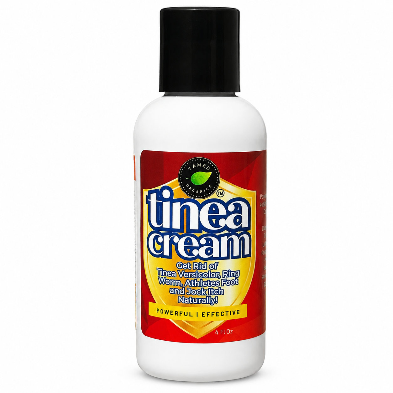 Tinea Cream | Natural Formula | 4 Oz Bottle